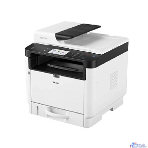 Ricoh LE M 320F, МФУ, A4, 256Мб, 32стр/мин, дуплекс, ARDF35, сенс.экран, факс, PS, LAN, старт.картр.7000стр.(408534)