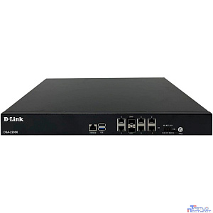 D-Link DSA-2208X/A1A Сервисный маршрутизатор с 6 настраиваемыми портами 10/100/1000Base-T и 2 портами 10GBase-X SFP+