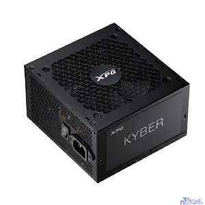 XPG KYBER 650 (ATX 2.52, 650W, PWM 120mm fan, Active PFC, DC to DC, Full-Bridge & LLC converter,  80+ GOLD) RET