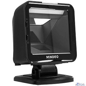 MINDEO MP8610 USB Сканер ШК с подставкой (презентационный, 2D имидж, черный)