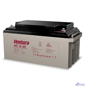 АКБ Ventura GPL 12-80   12V/ 86Ah {F8, ДхШхВ 350х166х175мм, 22.8кг, срок службы 12 лет}