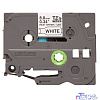 Brother HSE-221 Трубка термоусадочная 8,8 мм x 1,5 м черный на белом фоне (HSE221)