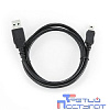 Кабель USB2.0 Cablexpert AM-двухсторонний/MiniUSB, медь, экран, Pro, 0.3м, черный, пакет (CC-5PUSB2D-0.3M)