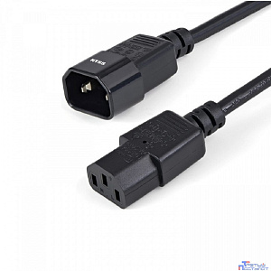 NTSS Шнур питания NTSS для БРП IEC 60320 C13 –  IEC 60320 C14, 3х0.75, 1 м, ГОСТ NTSS-PC13141
