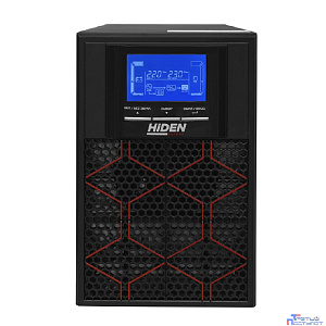 ИБП HIDEN KU9101S-RT 1000VA/900W встроенные акб в корпусе (9А/ч х 2шт) {С с двойным преобразованием Rack/Tower,8*IEC-320 С13, SNMP слот, USB, RS232, EPO}{00-00001207}