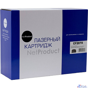NetProduct CF287X Картридж для HP LJ M506dn/M506x/M527dn/M527f/M527c, 18K