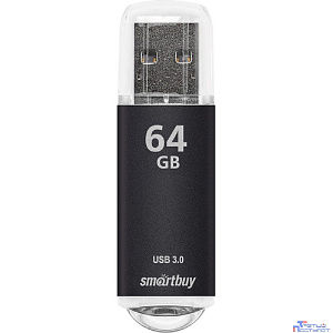 Smartbuy USB Drive 64Gb V-Cut Black SB64GBVC-K3