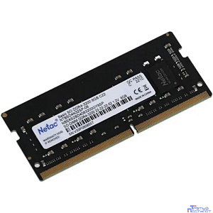 Netac SO-DIMM DDR4 8GB PC25600 3200MHz CL22 1.2V (NTBSD4N32SP-08)