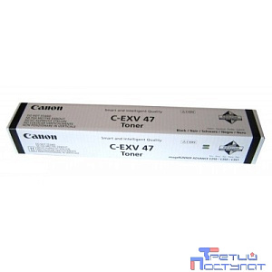 Canon C-EXV47BK 8516B002 Картридж черный (туба 19000стр) iR-ADV C351iF/C350i/C250i