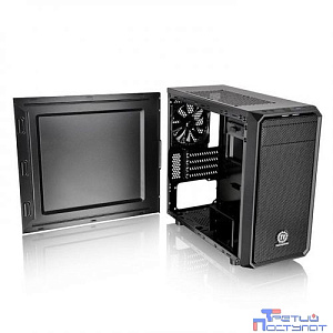 Case Tt Versa H15 черный w/o PSU mATX 4x120mm 1xUSB2.0 1xUSB3.0 audio bott PSU [CA-1D4-00S1NN-00]