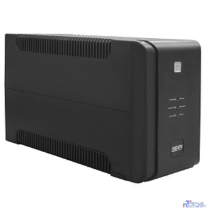 ИБП HIDEN EXPERT ULS1500E 1500ВА/900Вт {Линейно-интерактивный, 4xSchuko+2xIEC C13 LED, USB,встроенные АКБ 2x12B/9Ач} {УТ-00002343}