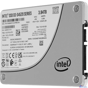 Intel SSD D3-S4520 Series, 3.84TB, 2.5" 7mm, SATA3, SSDSC2KB038TZ01(1Z)