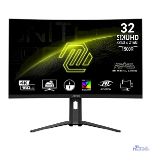 MSI MAG 31.5" 321CUP QD-OLED {QD-OLED 3840x2160 165Hz 250cd HDMI DisplayPort HAS Pivot} [9S6-3DD54T-003]