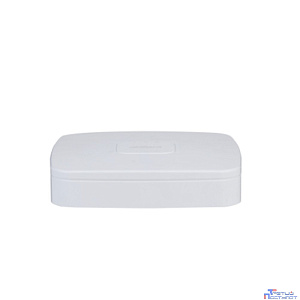 DAHUA DHI-NVR2104-P-4KS3 4-канальный IP-видеорегистратор с PoE, 4K и H.265+, ИИ Входящий поток до 80Мбит/с накопители: 1 SATA III до 20Тбай видеоаналитика (все кн): SMD Plus; видеоаналитика с камер
