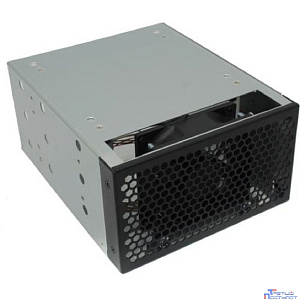 Procase 5T3-2T3-V3-FAN Переходник 2*5.25" в 3*3.5" с антивибрационным креплением, вентилятор PWM 4pin, 3600 rpm