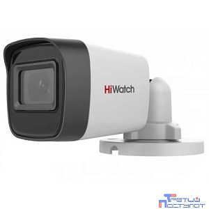 Камера видеонаблюдения аналоговая HIWATCH Ecoline HDC-B020(B)(3.6MM),  1080p,  3.6 мм,  белый
