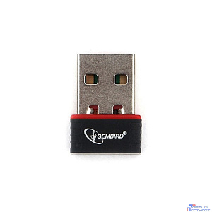 Gembird Сетевой микро адаптер WiFi 150 Мбит, USB, 802.11b/g/n (WNP-UA-007)