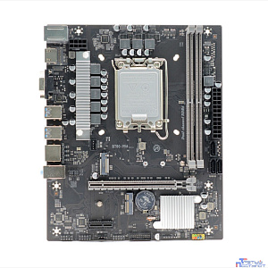 AFOX B760D4-MA5-V2  (Socket 1700, mATX, 2*DDR4(64Gb), VGA+ HDMI, 3*SATA3, 2*M.2, 1*PCIEx16/1*PCIEx1,  2*USB 2.0, 4*USB 3.0,  2 x PS/2, LAN 1*1G, RTL)