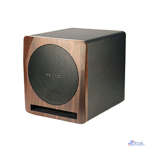 Microlab SOLO SUB10 {200 Вт RMS, Сопротивление: 10'', 4 Ом; Усилитель: класс D; Входы: RCA, сбалансированный 1/4" джек, Регулировка гр, LPF: 50-150 Гц, LIFT/GND режим, Размеры: 340х370х400 мм}
