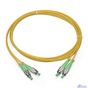 Cabeus FOP(d)-9-FC/APC-FC/APC-3m Шнур оптический duplex FC/APC-FC/APC 9/125 sm 3м LSZH