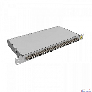 NTSS Кросс 19" NTSS PREMIUM, предсобранный 1U, 32 порта LC/UPC duplex, 50/125 мкм, (сплошная панель, розетки, сплайс 2шт, КДЗС, пигтейлы) NTSS-RFOB-PM-1U-32-2LC/U-50-SP1.5G0A