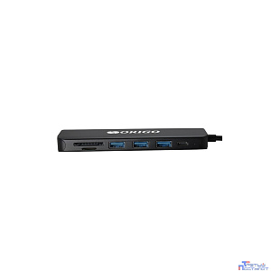 ORIGO OU3340PD/B1 Док-станция USB-C 7-в-1 3xUSB 3.0, USB-C/PD 3.0, HDMI, SD/TF/microSD
