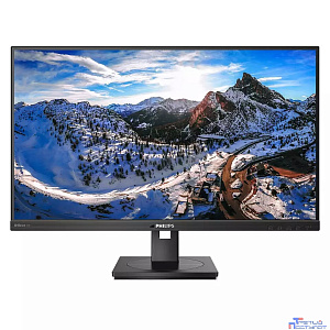 LCD PHILIPS 27" 279P1/01 черный с поворотом экрана {IPS 3840x2160 60Hz 4ms 350cd 178/178 1000:1 10bit 2xHDMI DisplayPort USB-C USB-Hub HAS Pivot Speakers}