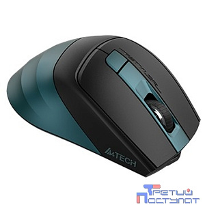 Мышь A4Tech Fstyler FB35C зеленый/черный оптическая (2400dpi) беспроводная BT/Radio USB (6but) (1583839)