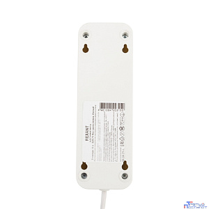 Rexant (11-8737) Удлинитель 3 гнезда, 5м, 2х0,75мм?, б/з, белый
