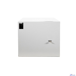 NTSS Шкаф настенный антивандальный пенал NTSS WAP 6U 550*325мм, 2 профиля 19, сварной, серый RAL 7035 NTSS-WAP6U5532