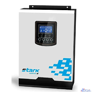 STARK SC 3000 INV MAX ИБП 3000ВА/3000Вт {Инвертор, Настенный, 90-280В, клеммный блок, Smart-slot, WIFI, БЕЗ АКБ - внешние батареи x2 шт 9-1200Ач}