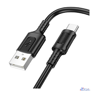 BOROFONE BX111/ USB кабель Type-C/ 1m/ 3A/ Black
