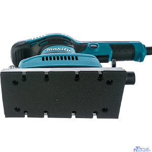 Makita BO3710 Вибрационная шлифовальная машина [BO3710] {190Вт,93х228мм,11000об\м,ампл-2.6мм,1.6кг,кор,п\сборник,зажим }