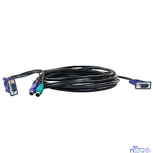 D-Link DKVM-CB/1.2M/B1A Кабель KVM длиной 1,2 м с разъемами VGA и PS/2