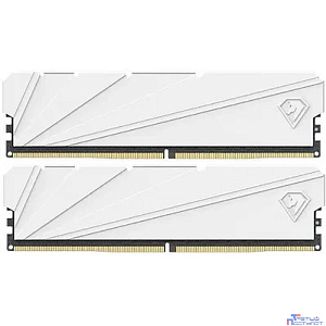 Модуль памяти DDR4 Netac Shadow II 16GB 3200MHz CL16 1.35V / NTSSD4P32DP-16W / White / with radiator