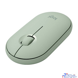 910-005720 Мышь беспроводная Logitech Pebble M350 Eucalyotus