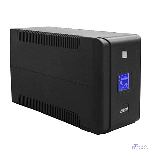 ИБП HIDEN EXPERT ULS1200C 1200ВА/720Вт {Линейно-интерактивный,4xSchuko+2xIEC C13 LCD, USB, встроенные АКБ 2x12B/7Ач}