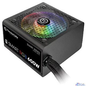Блок питания Thermaltake Smart  RGB  [PS-SPR-0600NHSAWE-1]  600W / APFC / 80+