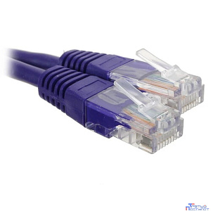 Патч-корд UTP Cablexpert PP12-2M/V кат.5e, 2м, литой, многожильный (фиолетовый)