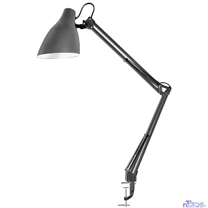 Camelion KD-335  C09 светло-серый (Свет-к настольн.с метал. струбциной, 230V, 40W, E27)