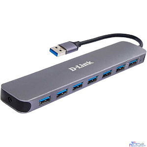 D-Link DUB-1370/B2A Концентратор с 7 портами USB 3.0 (1 порт с поддержкой режима быстрой зарядки)