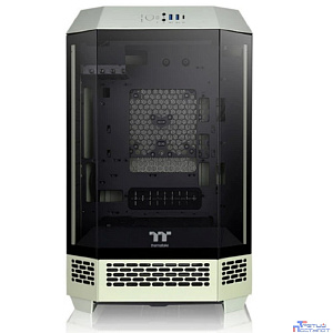 Корпус Thermaltake The Tower 300 Matcha Green зеленый без БП miniITX 7x120mm 5x140mm 2xUSB3.0 audio bott PSU