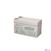 Контакт АКБ КТ 12-1,2 12V/1,2Ah {клемма Ш-4,8 (F1), ДхШхВ 97х44х58мм, масса 0,53 кг, срок службы 5-7 лет}