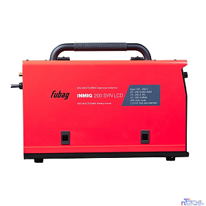 FUBAG Сварочный полуавтомат инвертор INMIG 200 SYN LCD new display (31590)+Горелка FB 250 3m (FB 250 Ergo 3m) (38443) [31590.1]