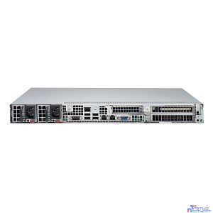 Supermicro CSE-514-R407W 1U, Support WIO MB, max MB size 12.3" x 13" and Proprietary MB 8" x 13", Up to 2 x 2.5" fixed with bracket, 400W Redundant, 2 full height expansion slot(s)