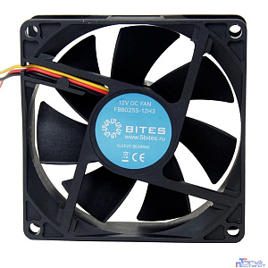 5bites Вентилятор FB8025S-12H3 80X25 / SLEEVE / 3000RPM / 3P
