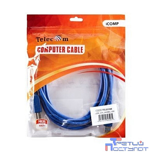 Telecom Кабель соединительный USB3.0 Am/Bm 1,8m  Telecom  (TUS7070-1.8M)