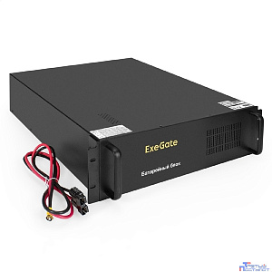Exegate EX296985RUS Батарейный блок ExeGate PowerExpert BX-3U.240V.20S7Ah для ULS-575-6kVA/ULS-575-10kVA <встроенные батареи 12V 7.2Ah - 20шт, Rackmount 3U, металлический корпус, Black>
