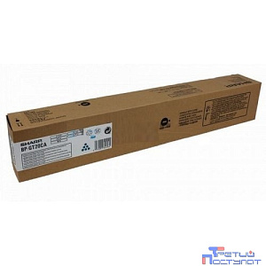 Тонер-картридж бирюзовый для Sharp C-CUBE BP10C20EU/20C20EU/20C25EU (10К) [BPGT20CA]
