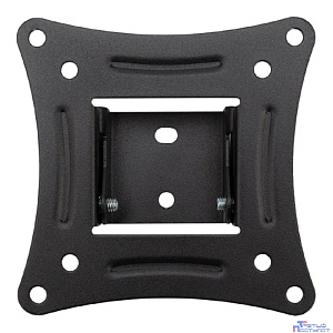REXANT Кронштейн для телевизора 10"- 27" дюймов  наклонный   серия HOME чёрный {10"-27" Максимальная нагрузка: 15 кг VESA: 75х75, 100х100 мм}